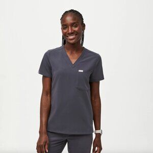 Figs Charcoal Scrub Top & Pants